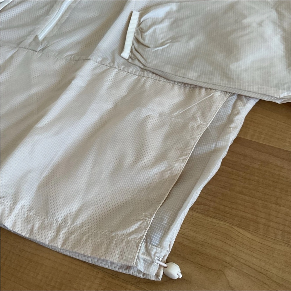 Fabletics Light Tan Quarter-Zip Jacket - image 6